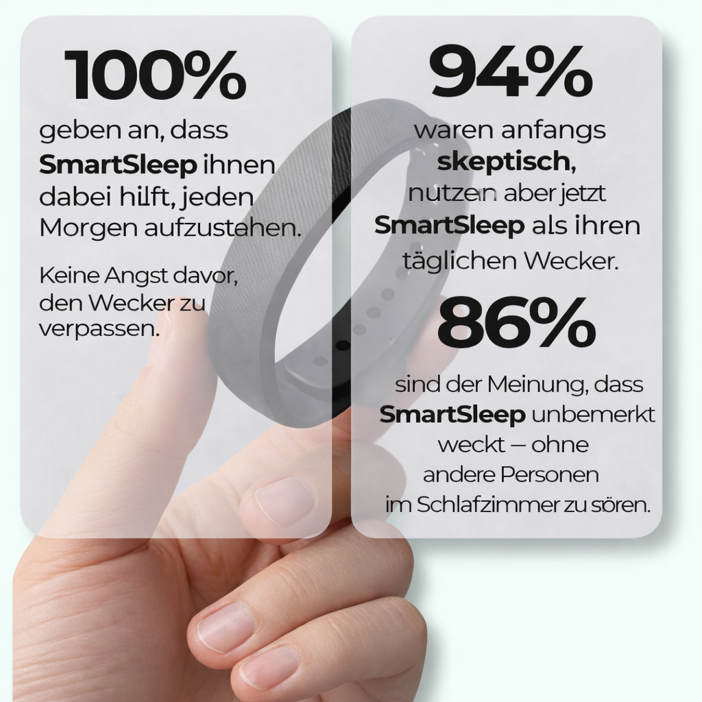 oneMORNING® – Stummer Vibrationswecker fürs Handgelenk